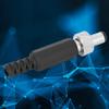 5.5mm X 2.1mm 5.5/2.1 DC Power Plug Jack w Lock, Male Power Supply Ends Solder Type DIY DC Connector view 4