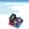 MTDELE 4 Pcs L298N Motor Driver Controller Board Module DC Stepper Motors Compatible with for Arduino Smart Car Power UNO MEGA R3 Mega2560 view 3