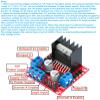 MTDELE 4 Pcs L298N Motor Driver Controller Board Module DC Stepper Motors Compatible with for Arduino Smart Car Power UNO MEGA R3 Mega2560 view 4