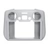 External Silicone Protective Cover Black/Grey Silicone Case Drone Accessories for DJI RC 2 Remote Controller view 1