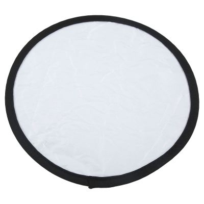 2 in 1 Silver White Round Reflector, Shoot Clearly and Soft Fill Light, Portable Round Photography Light Reflector for Photo Studio Lighting (30cm)