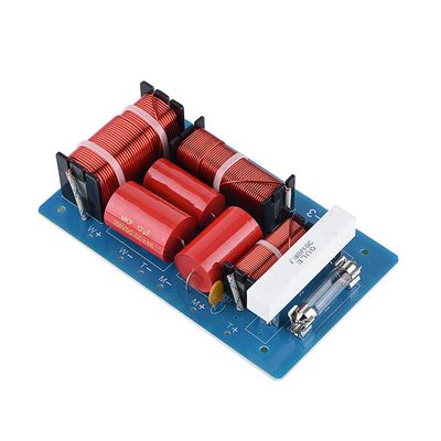 3 Way Crossover Filter Audio Frequency Divider, PA-3 Treble Alto Bass HiFi Audio Filter Module Board for High Power Speaker