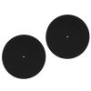 2 Pcs 12 Inch Record Players Turntable Home Disc Protective Nonslip Mat Replacement Accessories, Thickness 3mm, Center Hole 7mm view 2