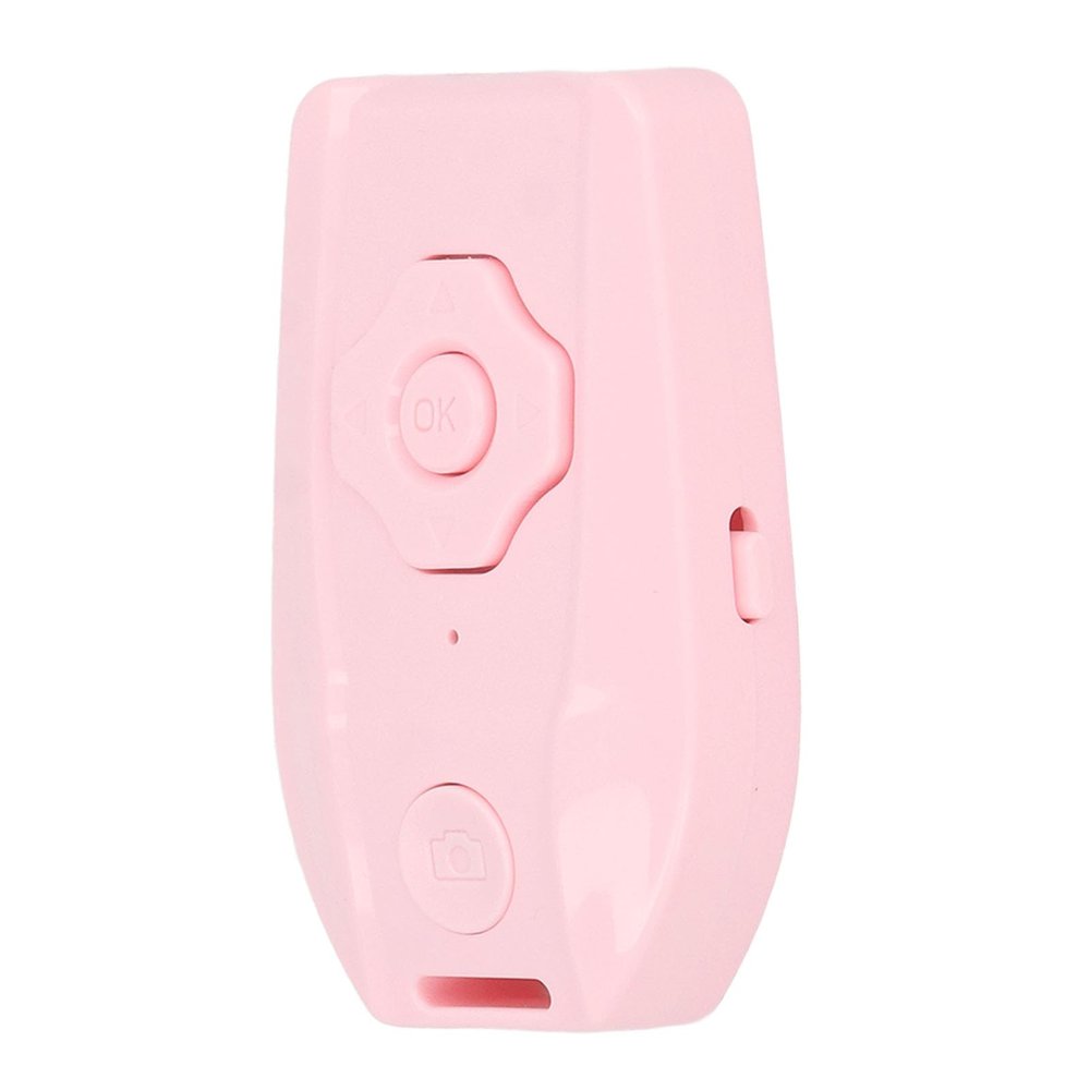 Remote Page Turner, Remote Control Page Turner, USB Rechargeable, Camera Remote Shutter for Smartphones Selfies (Pink)