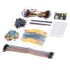 Electronic Starter Kit, Electronics Component Fun Kit Breadboard Jumper Wires Resistors Capacitors LEDs Set for and Other Micro Controller Projects view 1
