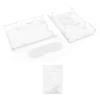Case, Frosted Transparent Case Cover Enclosure DIY Parts Protective Shell for 3B/3B+, with Install Screws view 1