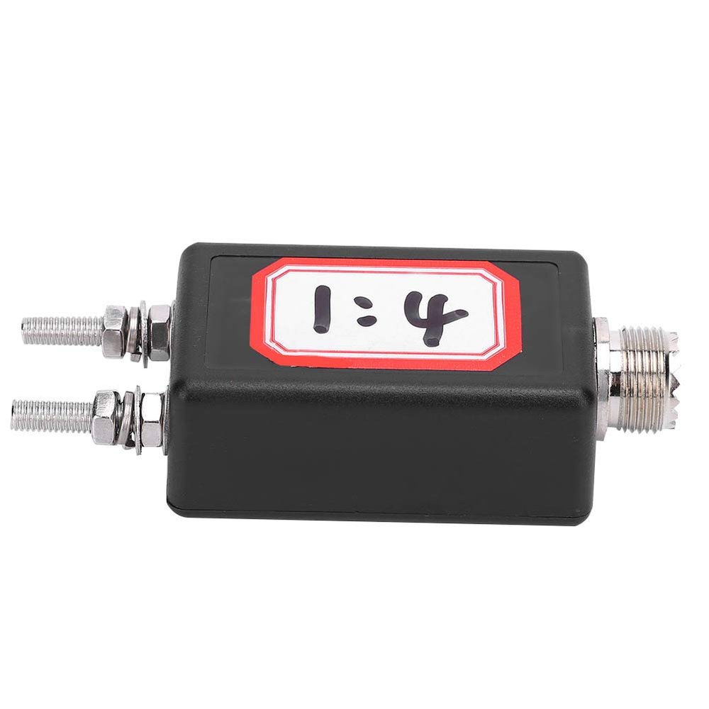 1:4 Mini Balun,Suitable HF Shortwave Antenna for Outdoor QRP Station and Furniture,Balun Replacement, Strong and, Has a Long Service Life