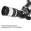 1.25 Zoom Eyepiece for Telescope, 8mm-24mm Zoom, 40-66 Degree Ultra Wide Angle Eyepiece, Green Film Coating Lens, 20mm Eyepiece for Telescope Viewing view 2