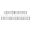 AGJPXFR 8pcs LED Strip Fit for LG 49" TV 49UH6030 49UF640V 49UK6200 49UK6300PLB 49LK5700PSC 49UJ6300 49LK5700 49LJ5550 NC490DGG-AAFX1-41CA view 1
