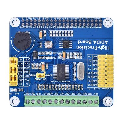 Board, High- Expansion Board Module for A+/B+/2 B, 8 Channel 24bit ADC and 2 Channel 16bit DAC Digital Module for Connecting AnalogDigital
