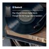 Crosley CR6045A-WA Miles 3-Speed Bluetooth in/Out Record Player Turntable with Built-in Speakers, Walnut view 3