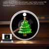 3DhologramFan 4.7" with Protective Cover Mini Holographic Fan with LED Display and WiFi App Control-Plug & Play for Tabletop Advertising, Store Display & Shops, Booths, Holidays Holographic Projector view 2