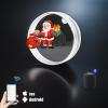 3DhologramFan 4.7" with Protective Cover Mini Holographic Fan with LED Display and WiFi App Control-Plug & Play for Tabletop Advertising, Store Display & Shops, Booths, Holidays Holographic Projector view 3