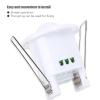 360 Recessed Automatic Infrared PIR Motion with Time Delay Input Voltage 100-240V, for Ceiling Light, Sensing Distance 5-8m view 4