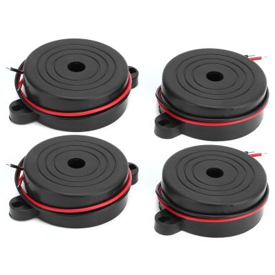 Electronic Buzzer Alarm Sounder, 4Pcs Alarm Buzzer HighDecibel Electronic Continuous Sound Beep for DIY Project