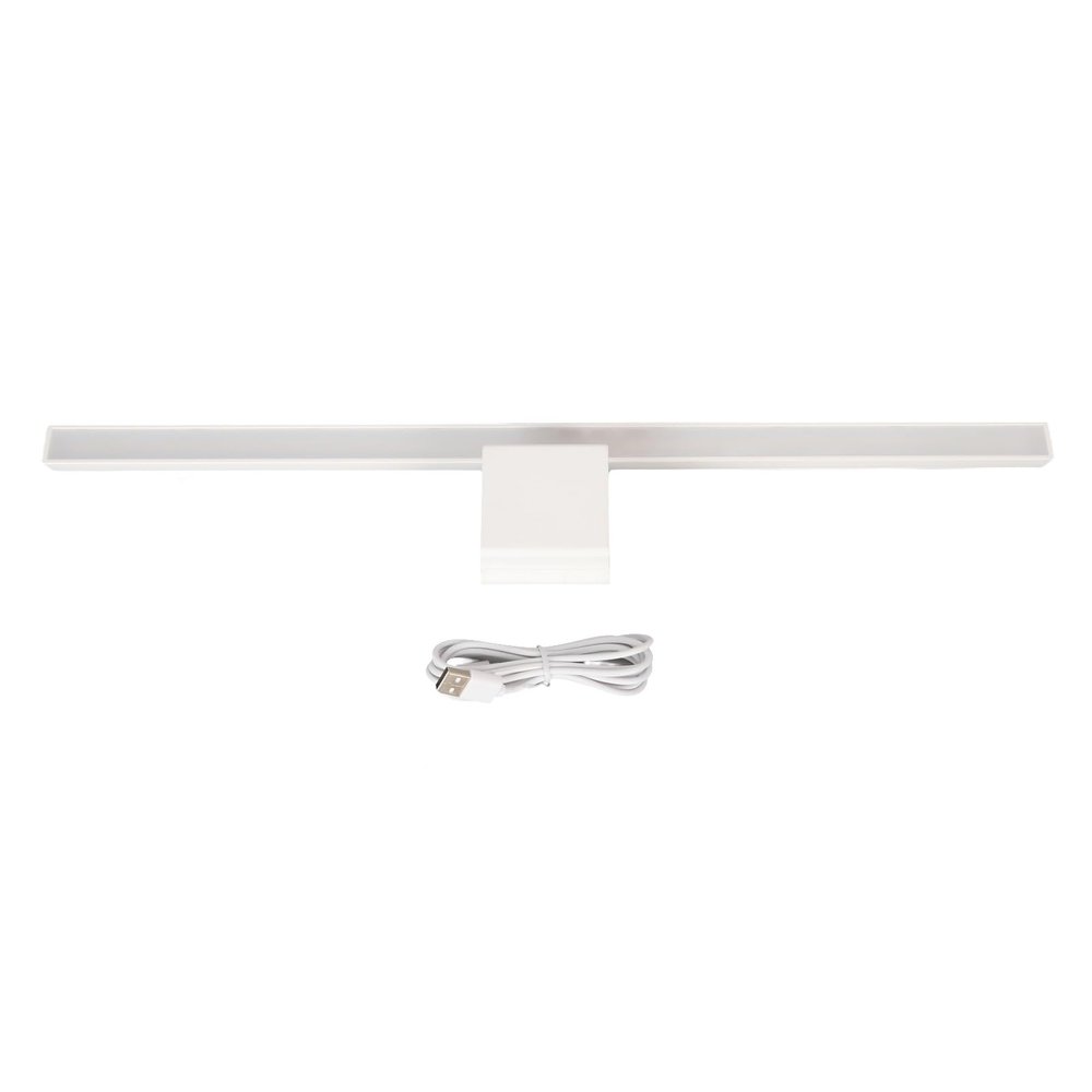 Monitor Light Bar, LED Lights for Monitor, Computer Monitor Lamp for Ensuring A Personalized and Comfortable Working Environment (White)