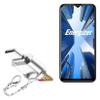 BoxWave Adapter Compatible with Energizer Ultimate 65G - Micro SD Card miniReader, USB Type-C OTG Reader USB3.0 Adapter Keychain - Metallic Silver view 1