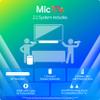 VIZIO MicMe 2.1 Karaoke Soundbar, 2 Wireless Microphones, Wireless Subwoofer w/Dolby Atmos, DTS:X, Bluetooth Speaker, QuickFit Compatible  SK210X-0805 (New) view 3
