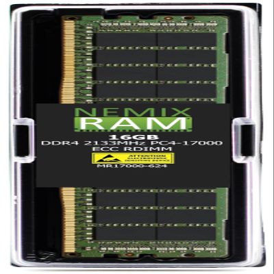 NEMIX RAM 16GB (1X16GB) DDR4 2133MHZ PC4-17000 2Rx4 1.2V 288-PIN VLP ECC RDIMM Registered Server Memory Compatible with Hynix MTA36ADS2G72PZ2G1