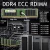 NEMIX RAM 16GB (1X16GB) DDR4 2133MHZ PC4-17000 2Rx4 1.2V 288-PIN VLP ECC RDIMM Registered Server Memory Compatible with Hynix MTA36ADS2G72PZ2G1 view 2