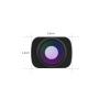 Aluminum Alloy Camera Lens with Optical Glass Drone Accessories Appeal Wide-Angle Camera Lens for DJI OSMO Pocket view 3