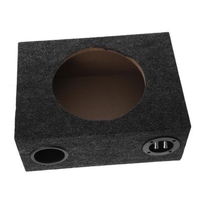 PLAFOPE Subwoofer Enclosure Box for Cars Automotive Sound Upgrade Easy Installation Sleek Design for Enhanced Audio Performance