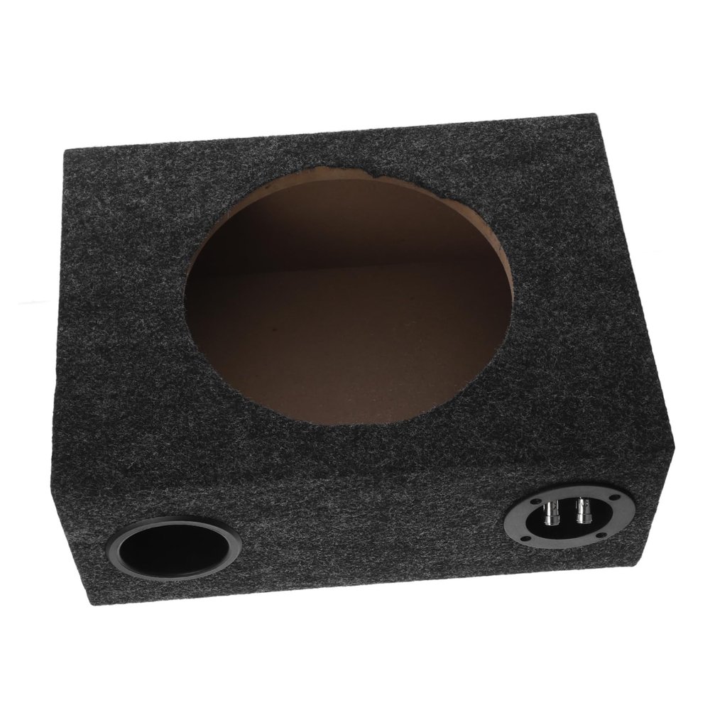 PLAFOPE Subwoofer Enclosure Box for Cars Automotive Sound Upgrade Easy Installation Sleek Design for Enhanced Audio Performance