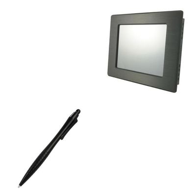BoxWave Stylus Pen Compatible with SuperLogics SL-PPC-12A-AH610I-S19 - DirectTip Resistive Stylus, DirectTip Resistive Stylus - Jet Black