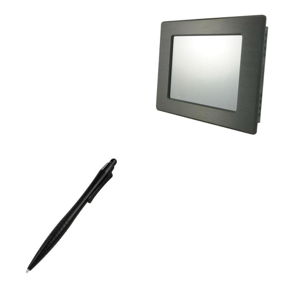 BoxWave Stylus Pen Compatible with SuperLogics SL-PPC-12A-AH610I-S19 - DirectTip Resistive Stylus, DirectTip Resistive Stylus - Jet Black