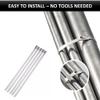 Kable Kontrol Metal Zip Ties 8 Inch 3000 Pcs, 350 Lbs Tensile Strength, Bulk Pack, Self-locking Multi-Purpose 304 Stainless Steel Heavy Duty Cable Ties Ideal for Exhaust Wrap, Outdoor and Indoor Use view 4