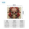 Mousepad Small MouseMat with Anti-Slip Rubber Base Red Rose Sugar Skull MousePads for Man Woman Computer Mousepad for Wireless Mouses Keyboard Mat Gaming Desk Pad for Home 8.3 x 10.3 in view 2
