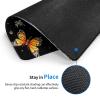 Mousepad Small MouseMat with Anti-Slip Rubber Base Mushrooms and Butterflies MousePads for Man Woman Computer Mousepad for Wireless Mouses Keyboard Mat Gaming Desk Pad for Home 8.3 x 10.3 in view 3