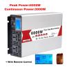 ZDIEVYPP Inverter 6000W 8000W DC12V 24V 48V 60V 72V to AC 220V 110V Voltage Converter 50HZ 60HZ Inverter(6000W Remote,48V_240V 50HZ) view 2