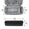 Geekria Shield Speaker Case Compatible with Bose New SoundLink Flex 2nd Gen/SoundLink Flex Cover, Replacement Travel Hard Shell Portable Speaker Protective Carrying Bag (Dark Grey) view 2