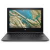 HP Chromebook x360 2-in-1 G3 Eductation Edition 11.6-inch HD IPS Touchscreen Laptop Computer Intel Celeron N4020 Intel UHD Graphics 4GB LPDDR4x RAM 32GB eMMC WiFi Bluetooth Chrome OS Black (Renewed) view 1