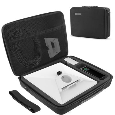 LANGZIHT Travel Case for Starlink - Professional EVA Lining Mold - Storage for Mini, Bracket, Pipe Adapter, Cable, Power Supply, Accessories