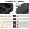 LANGZIHT Travel Case for Starlink - Professional EVA Lining Mold - Storage for Mini, Bracket, Pipe Adapter, Cable, Power Supply, Accessories view 3