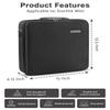 LANGZIHT Travel Case for Starlink - Professional EVA Lining Mold - Storage for Mini, Bracket, Pipe Adapter, Cable, Power Supply, Accessories view 4