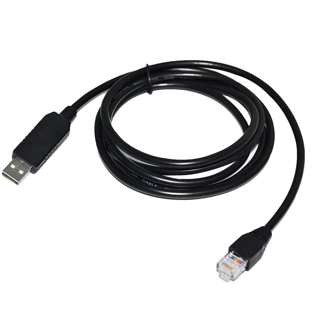 Industrial FT232RL CHIP USB to RJ45 Adapter RS485 Serial Communication Cable for SERVO Drive Controller to PC(3 metres,RS232 Signal)