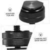 CAXUSD 3pcs Dual Layer Hot Shoe Mount Adapter for Camera Lightweight Tripod Screw for Photography Enthusiasts and Professionals view 2