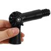 Rotatable Angle Adapter for Threaded Extension Pole, Plastic Black view 4