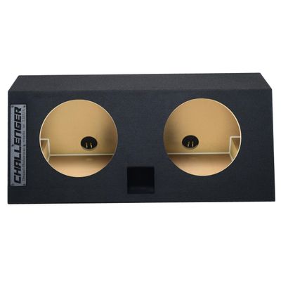2008-2024 Challenger 10" Dual Ported Sub Box Subwoofer Enclosure Custom Speaker Enclosure Sub Box Car Audio Box Speaker Stereo Equipment