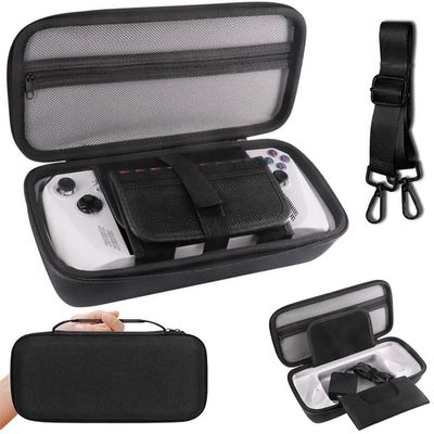 Coyktonty Carrying Case for Asus Rog Ally X/Asus Rog Ally, Portable Hard Shell Pouch Travel Bag,Organiser Bag with Shoulder Strap, EVA Shockproof Protective Carry Bag with Large Capacity