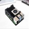 Aluminium Alloy Case (H) for Raspb Pi 5, with Temperature-Controlled Blower Fan (PI5-CASE-H) view 2