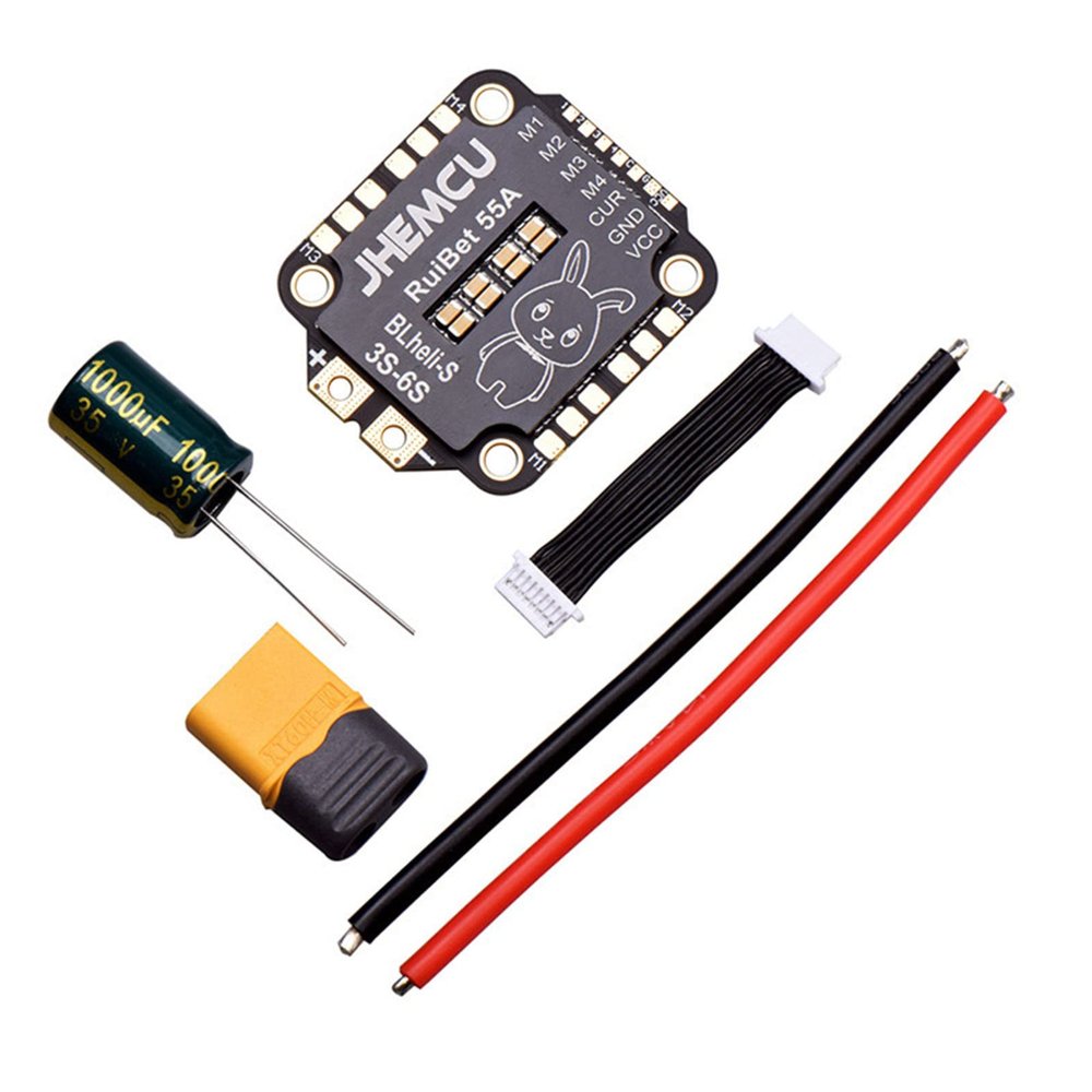 Bottone Portable 3-6S Dshot600 BLHELI_S 4 in 1 Easy Installation 4-in-1 45Ax4lines/55Ax4lines Compact-