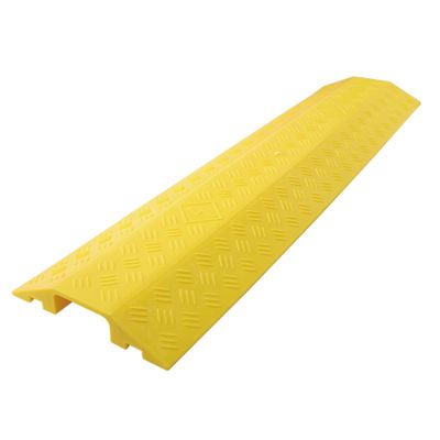 ZTZBFGM Drop Over Cable Cover Ramp,Ramp Traffic Speed Bumps,Cable Protectors,Indoor and Outdoor Trunking Speed Bumps with Interlock Sidewalk for Indoor and Outdoor Use,100x25x4cm