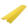 ZTZBFGM Drop Over Cable Cover Ramp,Ramp Traffic Speed Bumps,Cable Protectors,Indoor and Outdoor Trunking Speed Bumps with Interlock Sidewalk for Indoor and Outdoor Use,100x25x4cm view 1