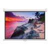 ntumLeap Projector Screen - Manually Retractable Drop-Down Projection Screen 4:3/16:9 HD Portable Projection Screen Wall-Mounted Projection Screen, with Auto-Lock, for Home Theate(100inch 16:9 view 1
