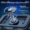 Cooling Pad for Asus ROG Zephyrus G16 Gaming Laptop Cooler with Powerful Turbo Cooling Fan Can Fast Cooling CPU+GPU 40C, Variable Speed,6 RGB Light view 3