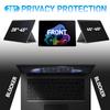 RVAPU Privacy Screen for Microsoft Surface Laptop Go 12.4 inch Protector Fully Removable Anti Spy Anti Glare Blue Light Filter Reusable Anti Peek Laptop Privacy Screen view 3